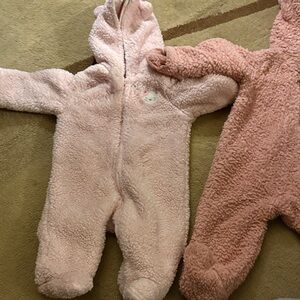 Carter's Cozy Pink Sherpa Footies